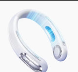 Zoom sur la finition soignée du ventilateur de cou Aura Fraîcheur